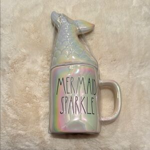Rae Dunn Mermaid Sparkle Iridescent Mug